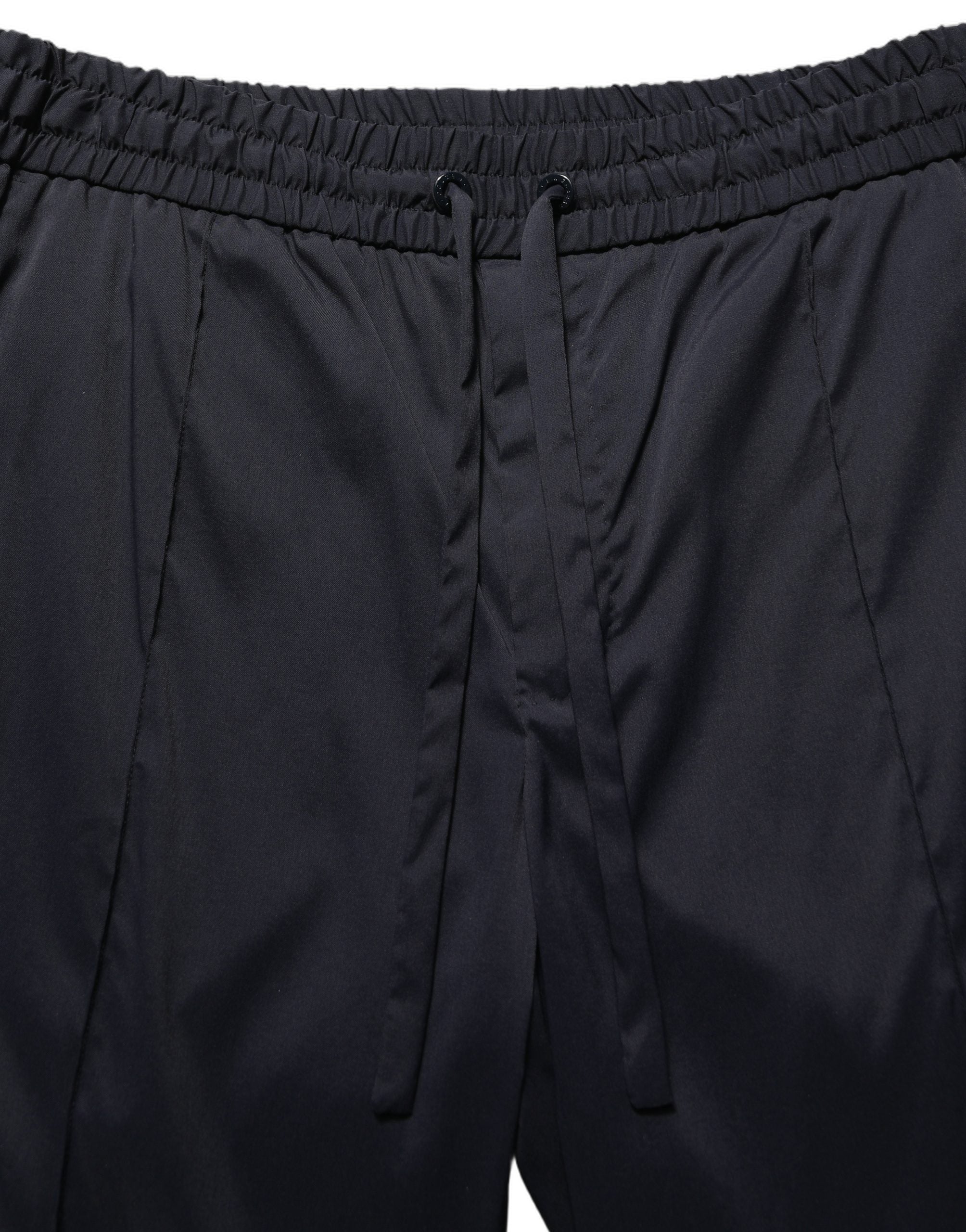 Dolce & Gabbana 98% Nylon joggers in black