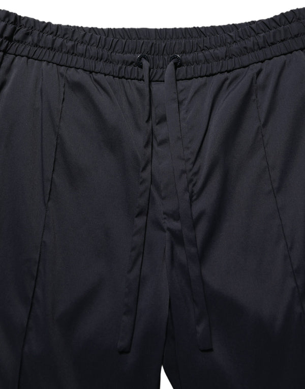Dolce & Gabbana 98% Nylon joggers in black