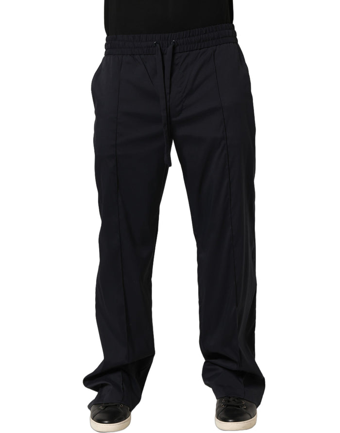 Dolce & Gabbana 98% Nylon joggers in black — view 2