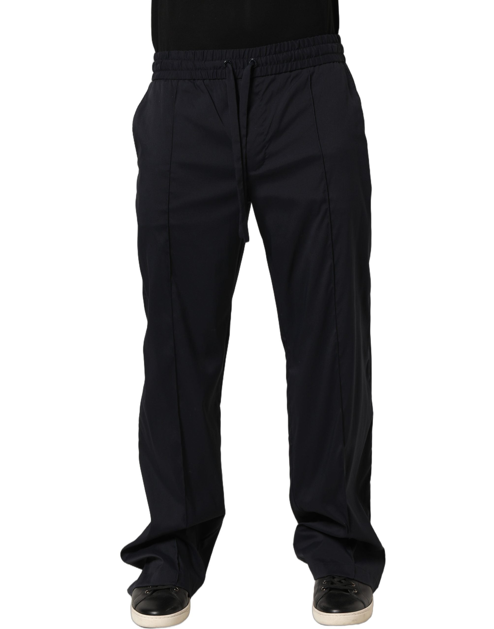 Dolce & Gabbana 98% Nylon joggers in black — view 3