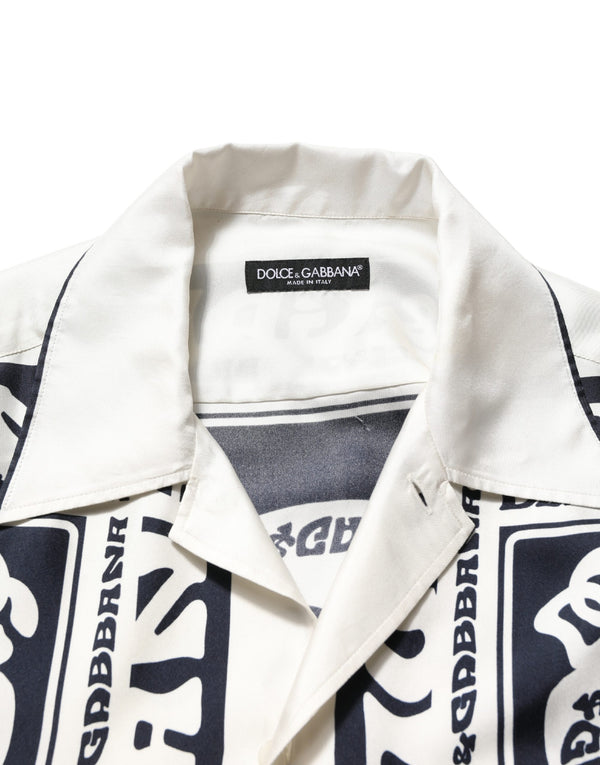 Dolce & Gabbana 100% Silk shirt in multicolor