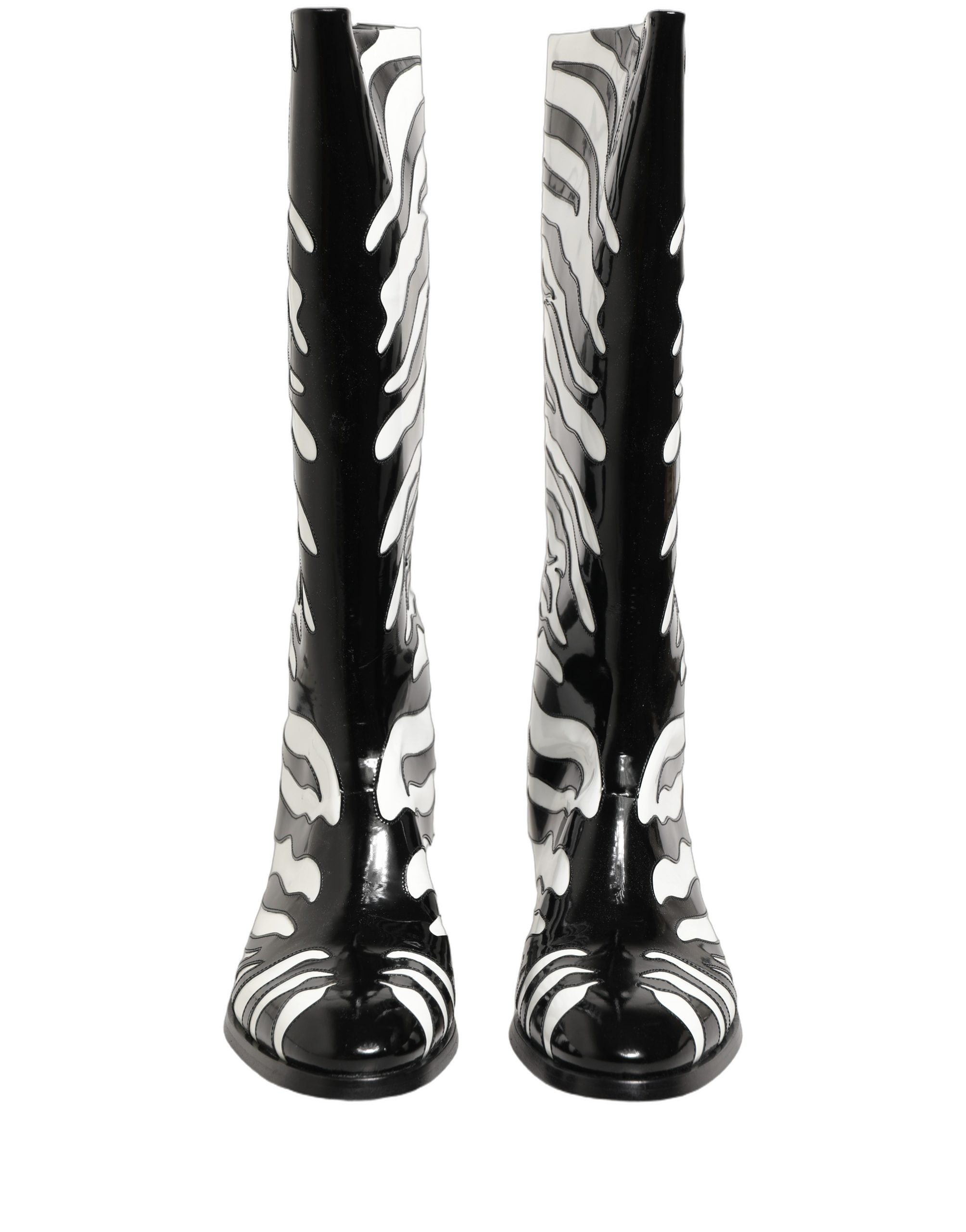Dolce & Gabbana 100% Calf Leather boots in black — view 2