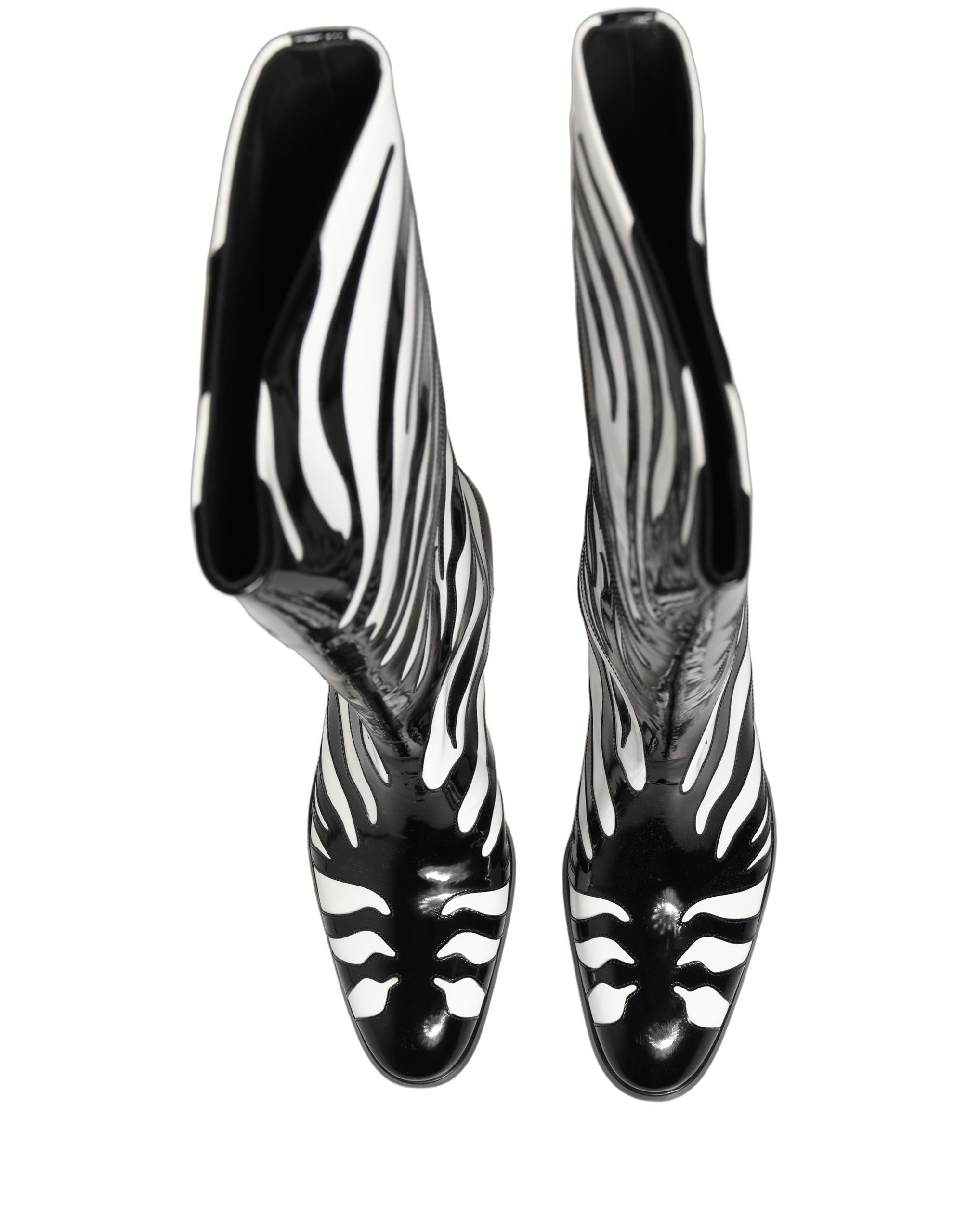Dolce & Gabbana 100% Calf Leather boots in black — view 3