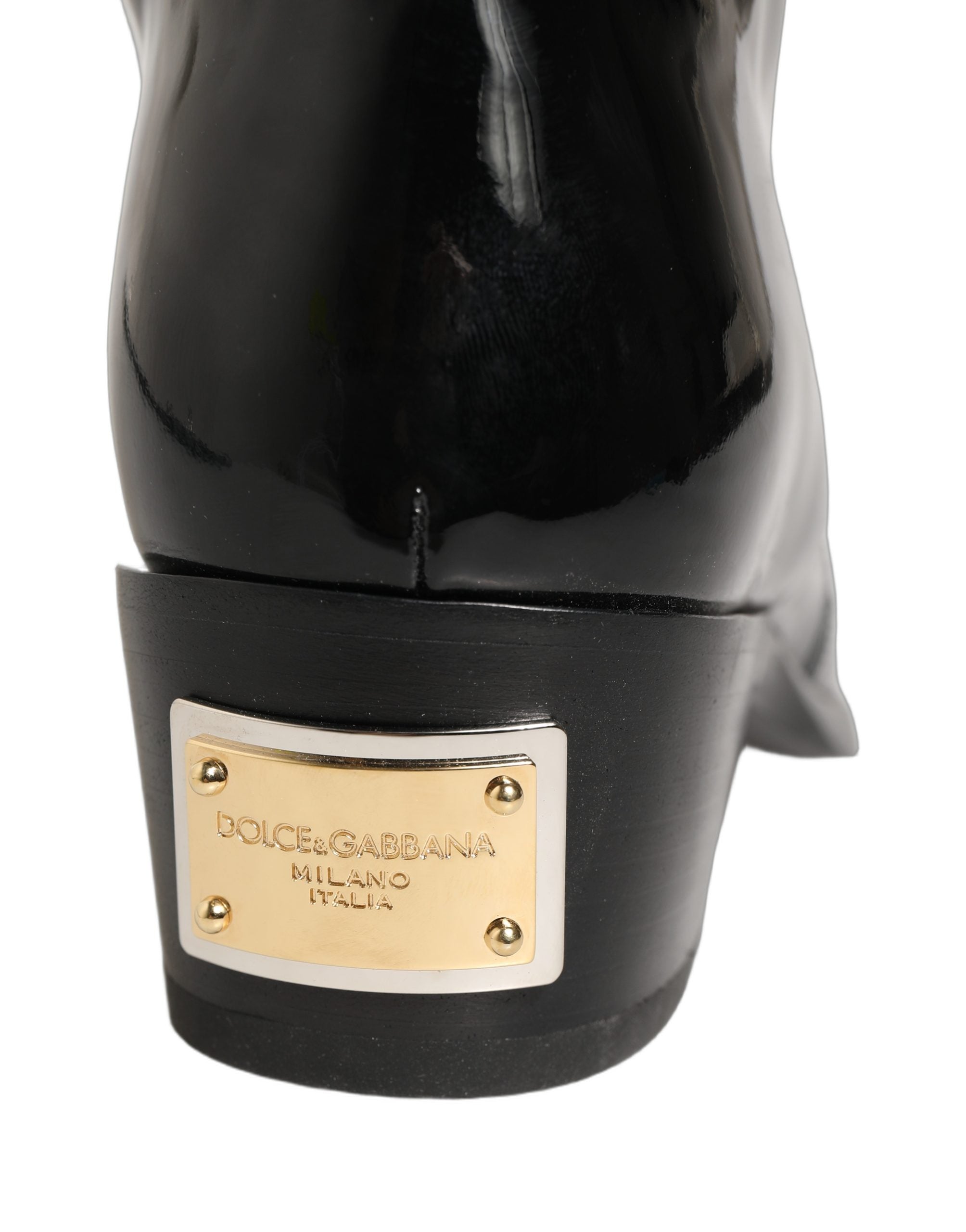 Dolce & Gabbana Leather boot in black