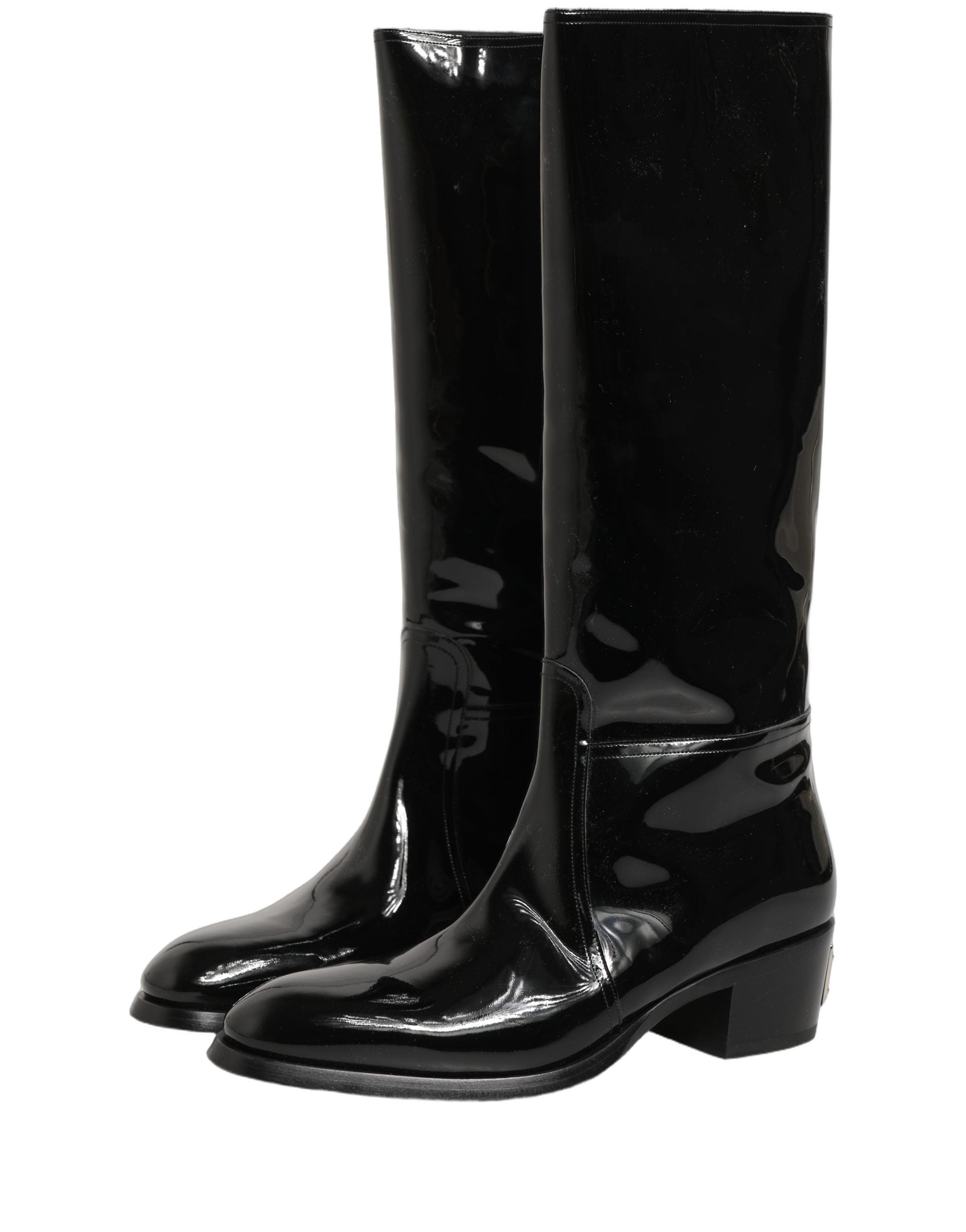 Dolce & Gabbana Leather boot in black — view 3