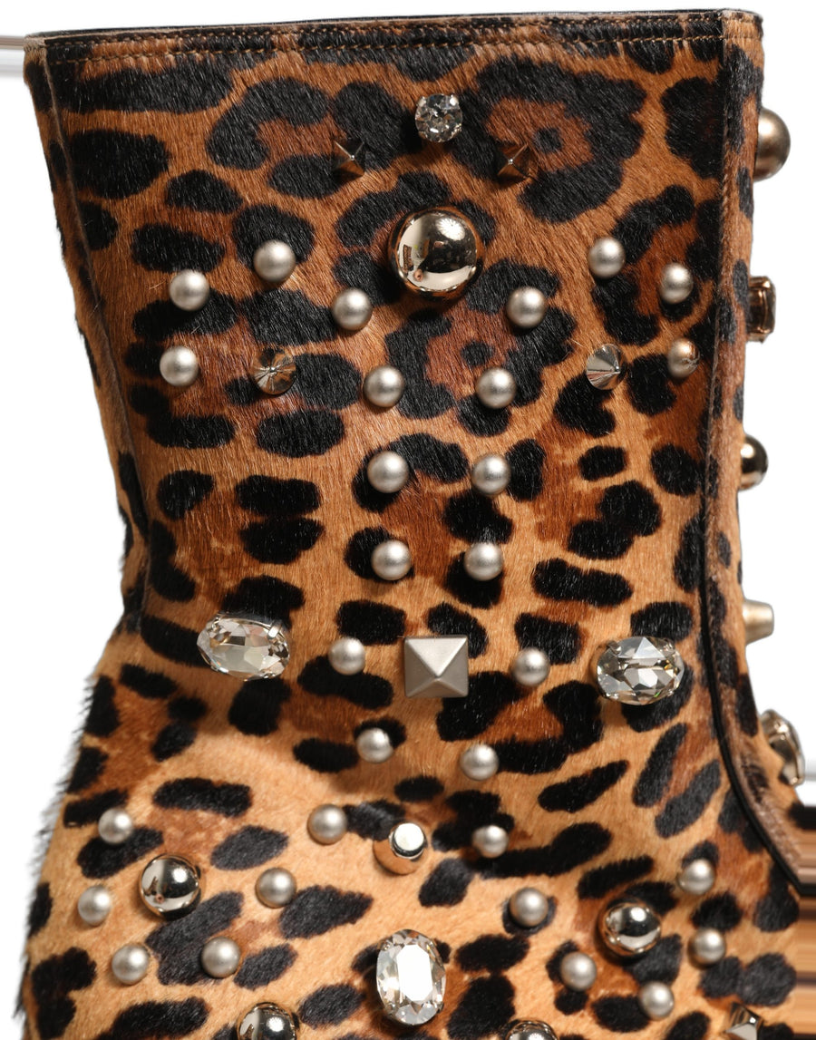 Dolce & Gabbana Leather boots in brown