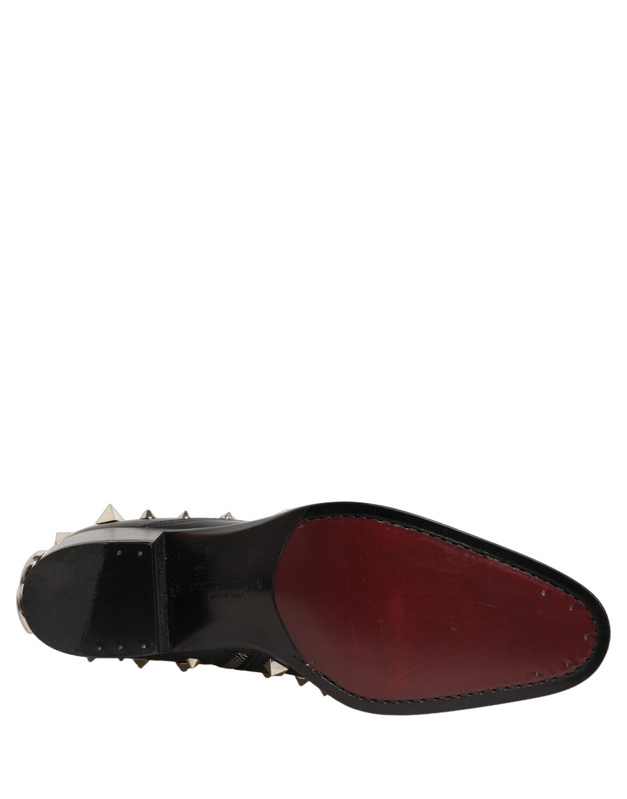 Dolce & Gabbana Leather boot in black