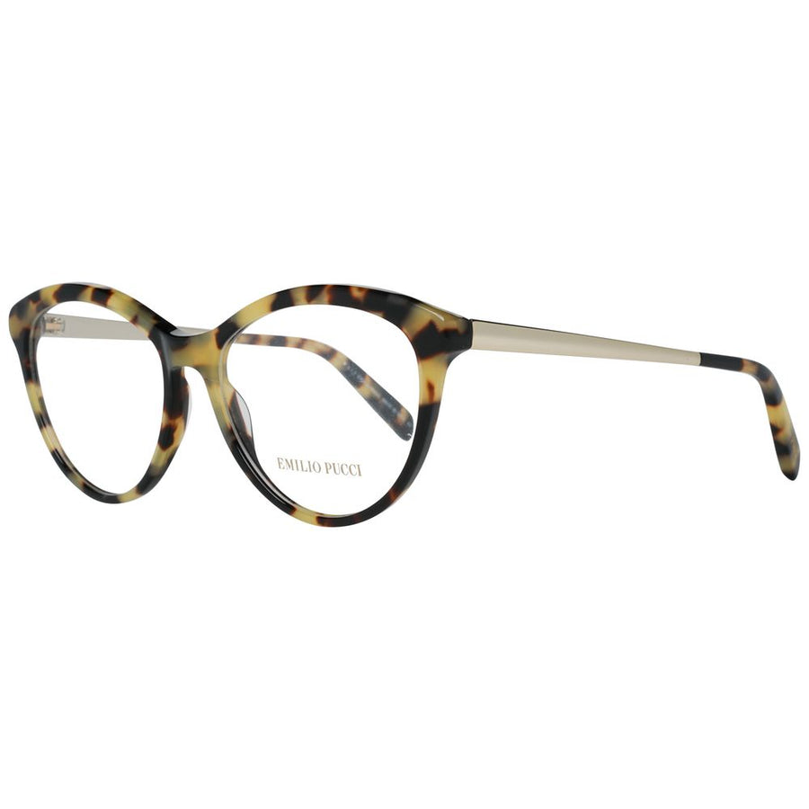 Emilio Pucci PUEP506753056AC Metal and acetate eyeglasses in brown