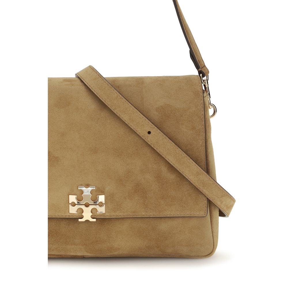 Tory Burch 100% Calf Leather Bos Taurus shoulder bag in beige — view 4