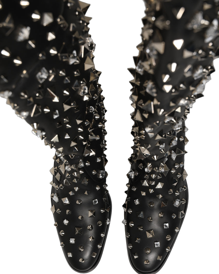 Dolce & Gabbana Leather boot in black