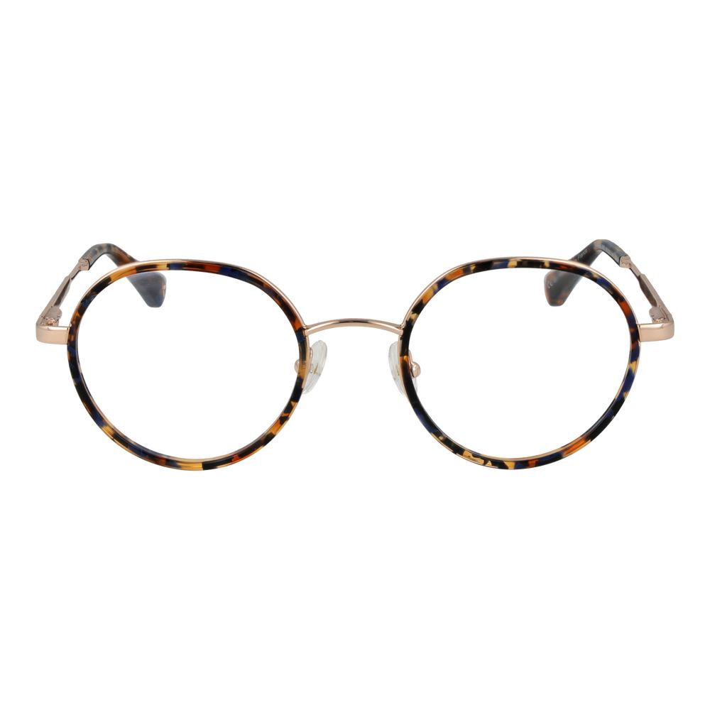 Gold Metal & Plastic Glasses (frames) Accessory