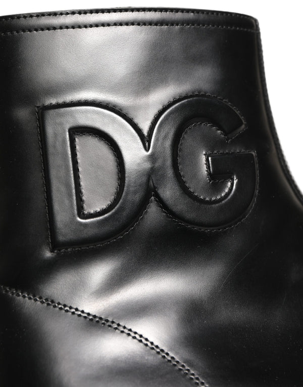 Dolce & Gabbana Leather boot in black