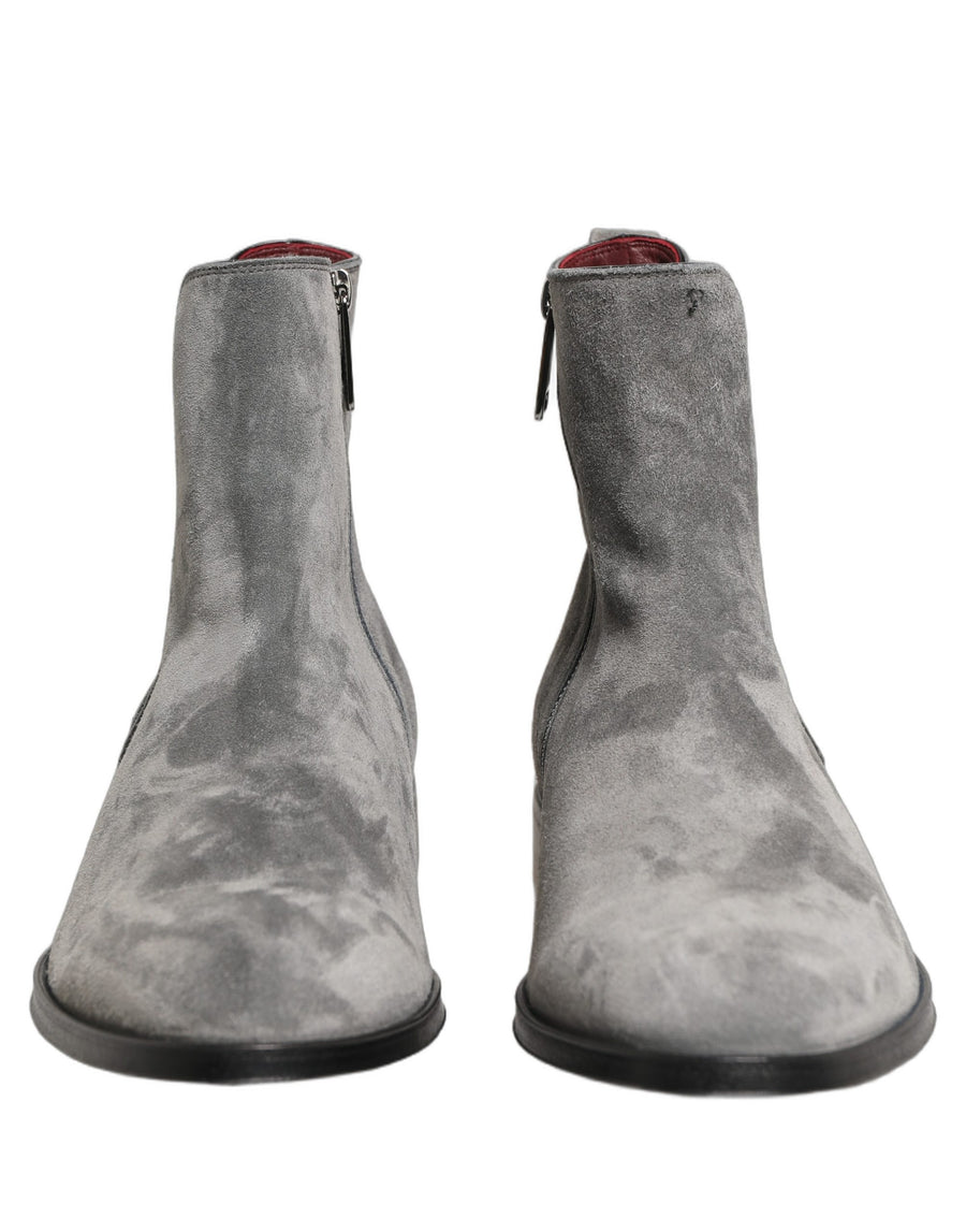 Dolce & Gabbana 80% Calf Leather boot in gray
