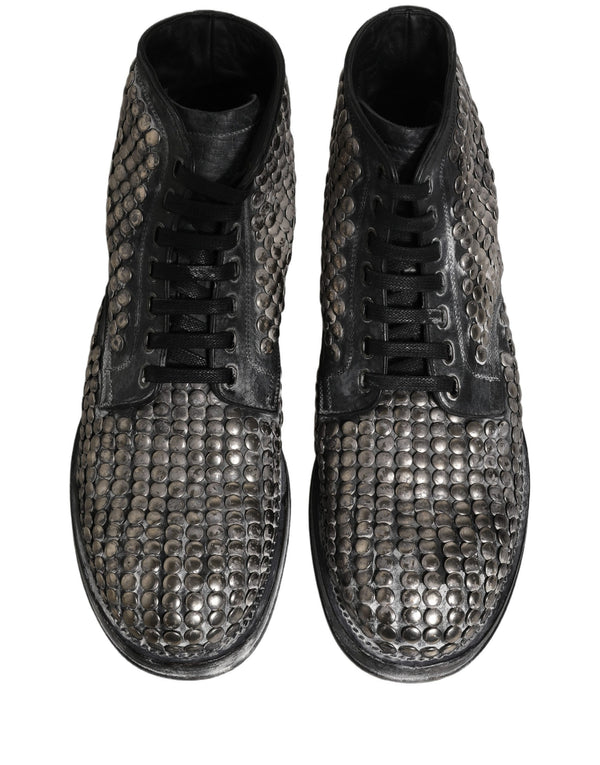 Dolce & Gabbana Leather boot in black