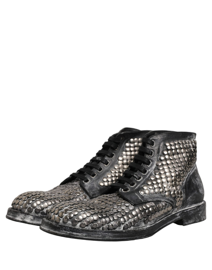 Dolce & Gabbana Leather boot in black — view 2