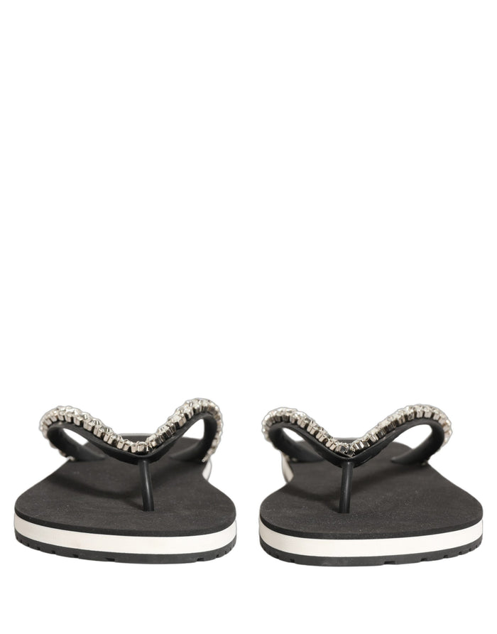 Dolce & Gabbana Rubber sandals in black — view 2