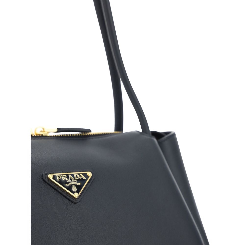 Black Calf Leather Bos Taurus Handbag Bag