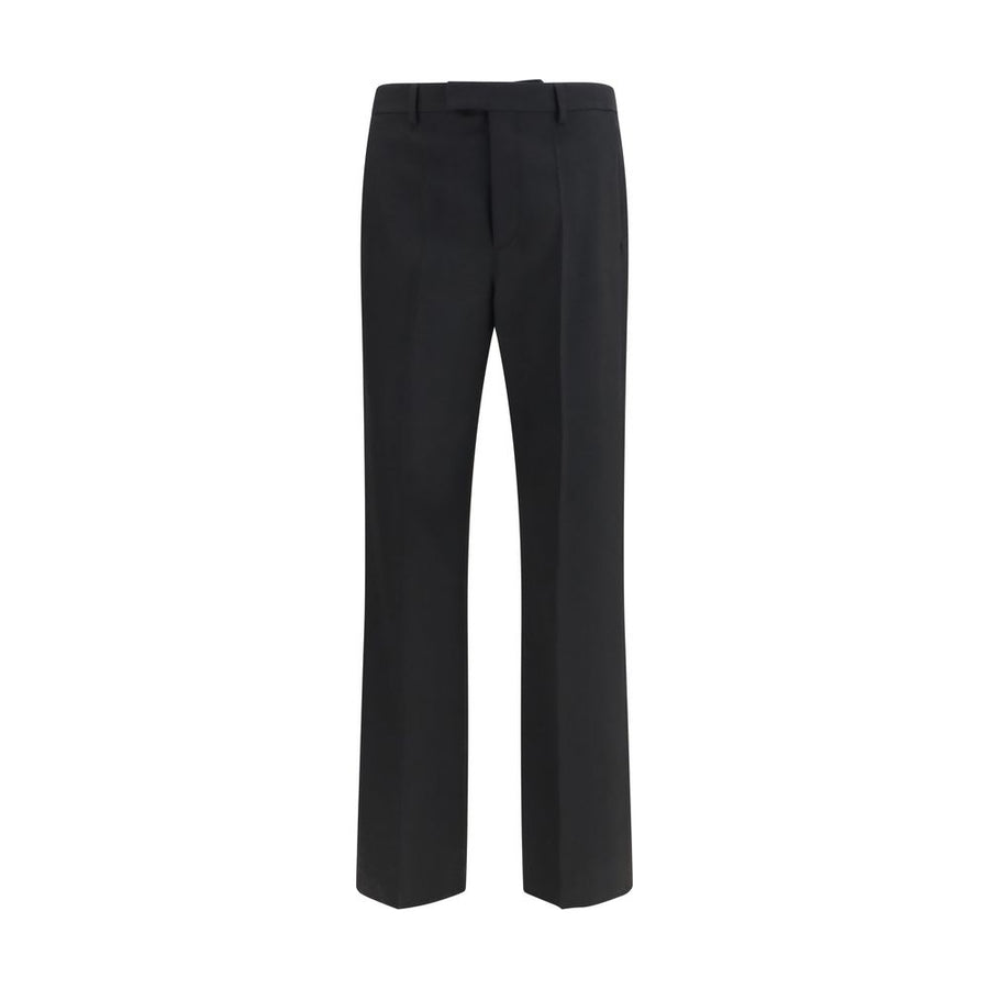 Valentino 100% Merino Wool Ovis Aries trousers in black