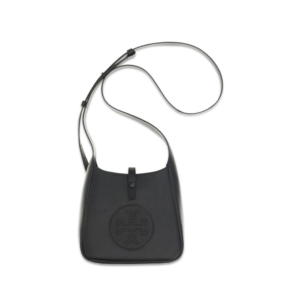 Tory Burch 100% Calf Leather Bos Taurus crossbody bag in black