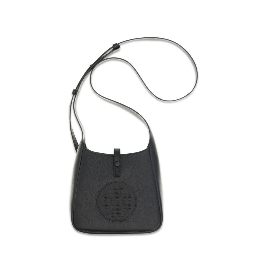 Tory Burch 100% Calf Leather Bos Taurus crossbody bag in black