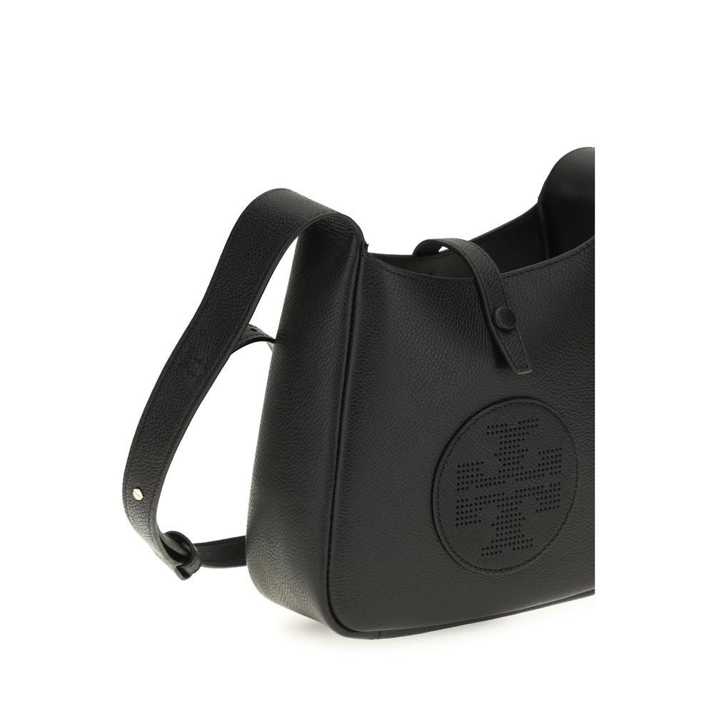 Tory Burch 100% Calf Leather Bos Taurus crossbody bag in black — view 3
