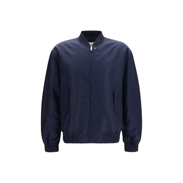 Valentino 100% Polyamide jacket in navy