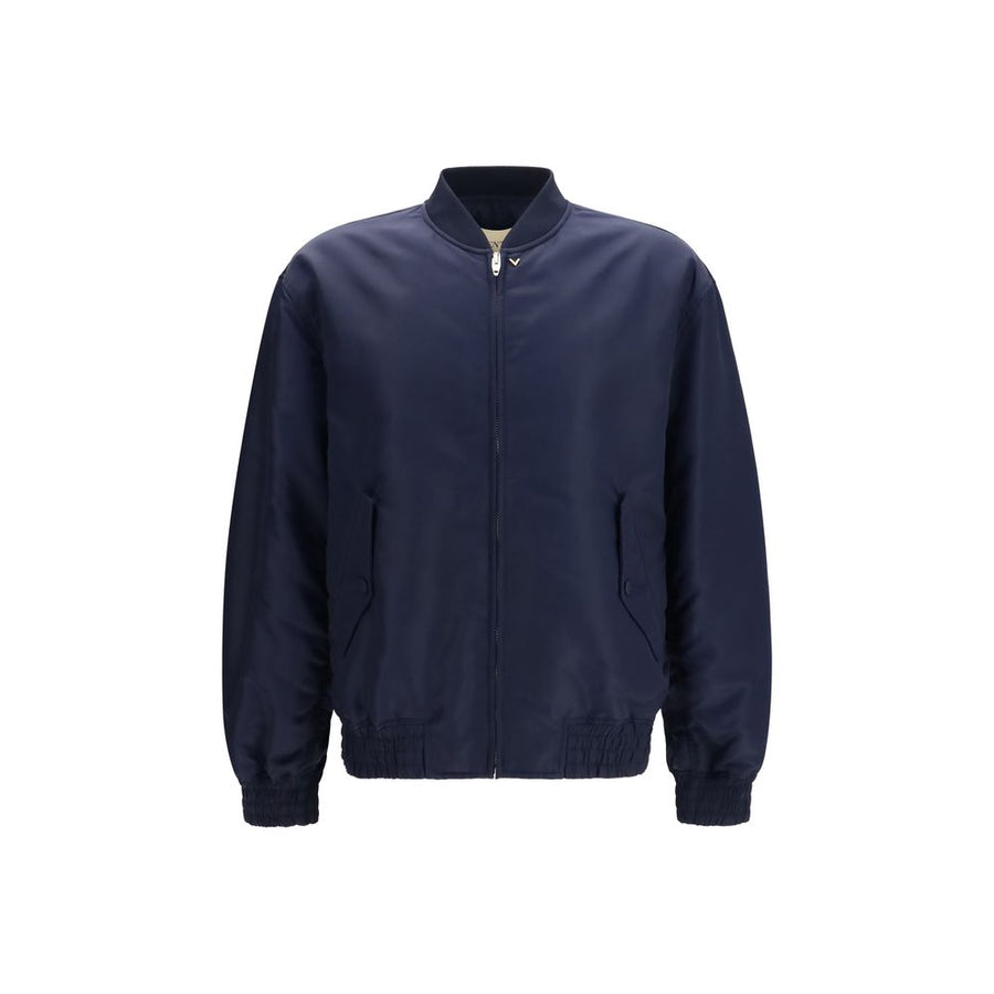Valentino 100% Polyamide jacket in navy