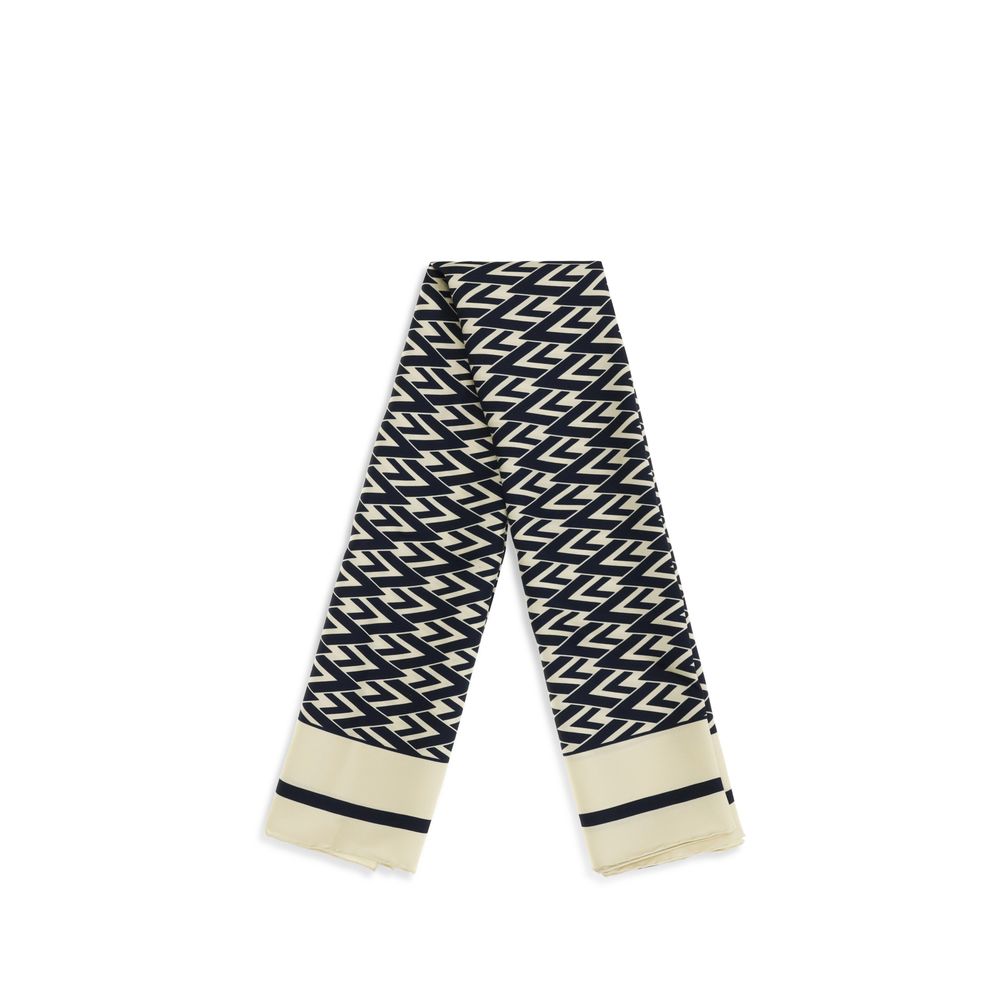 Valentino Garavani 100% Silk scarf in beige — view 2
