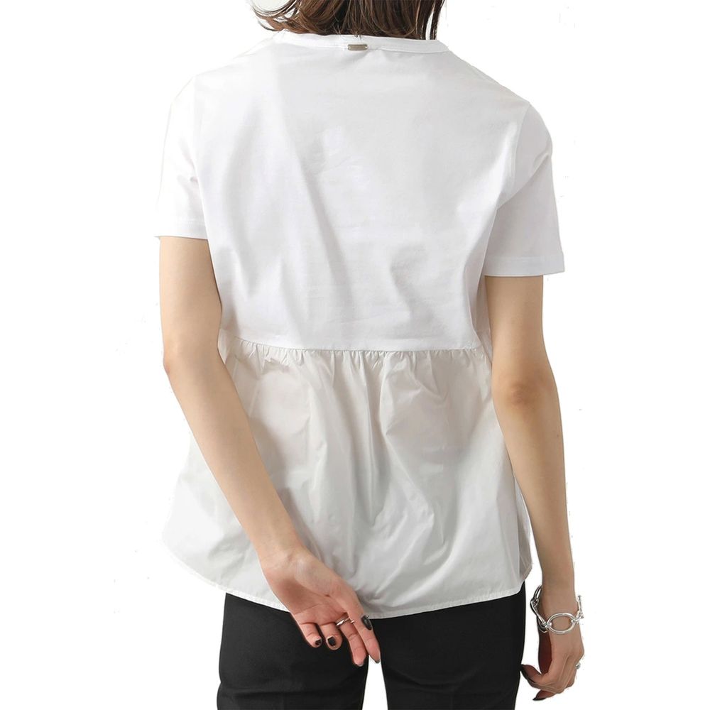 Herno 100% Cotton t-shirt in white — view 3