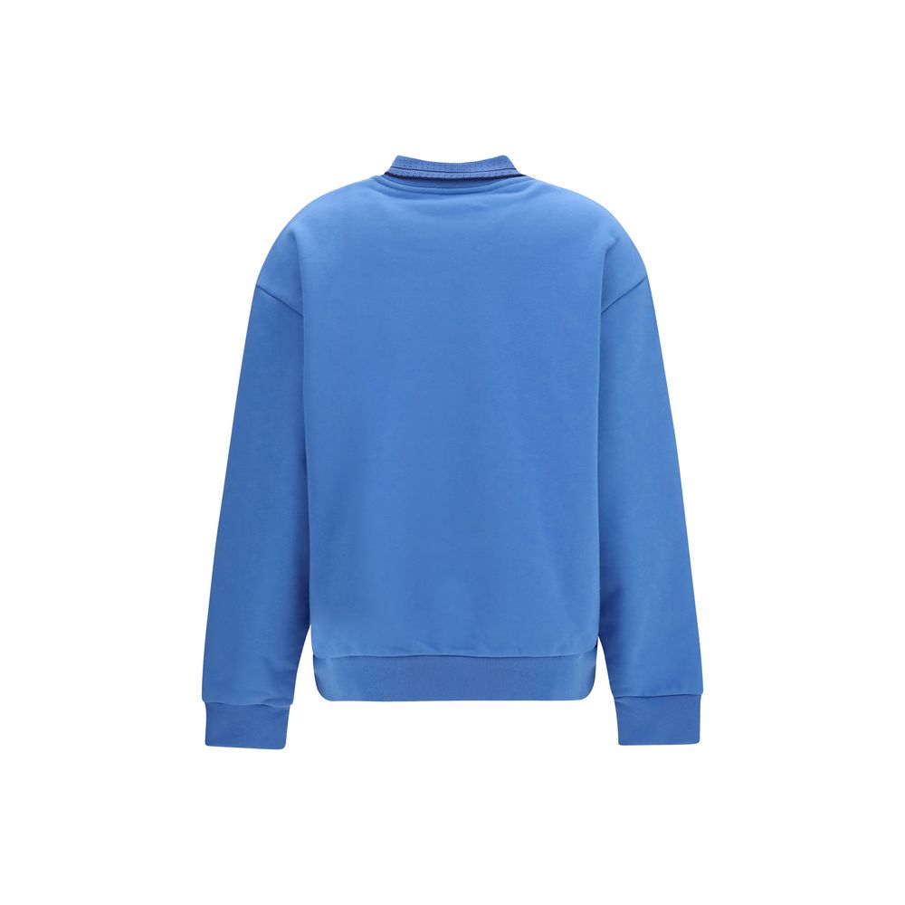 Miu Miu 100% Cotton sweatshirt in blue — view 2