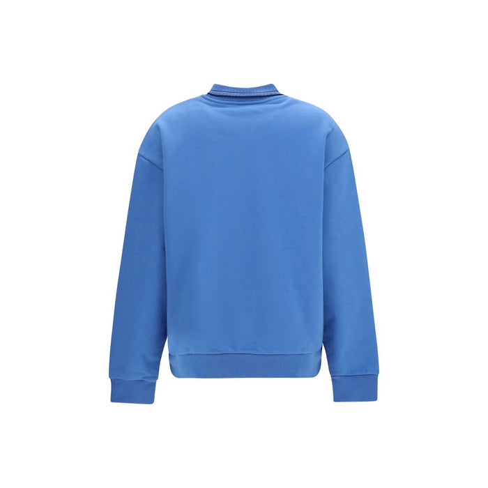 Miu Miu 100% Cotton sweatshirt in blue — view 2