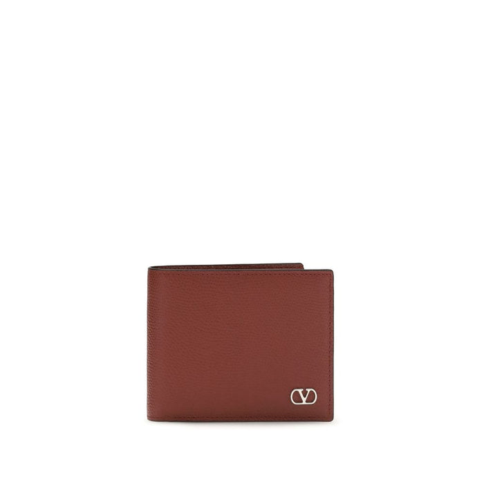 Valentino Garavani 100% Calf Leather Bos Taurus wallet in red