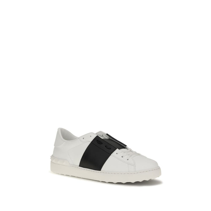Valentino Garavani Upper: 100% Calf Leather Bos Taurus; Sole: 100% Rubber sneaker in white — view 2