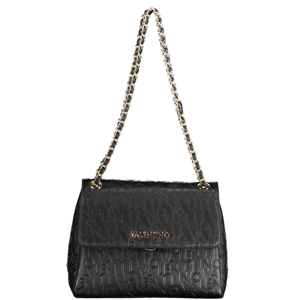 Black Polyurethane Womens Bag