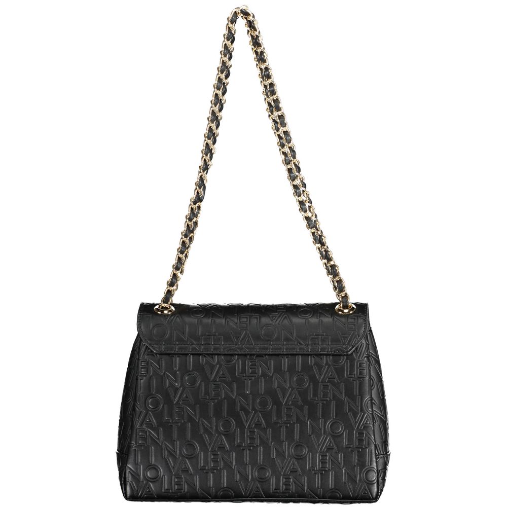 Black Polyurethane Womens Bag