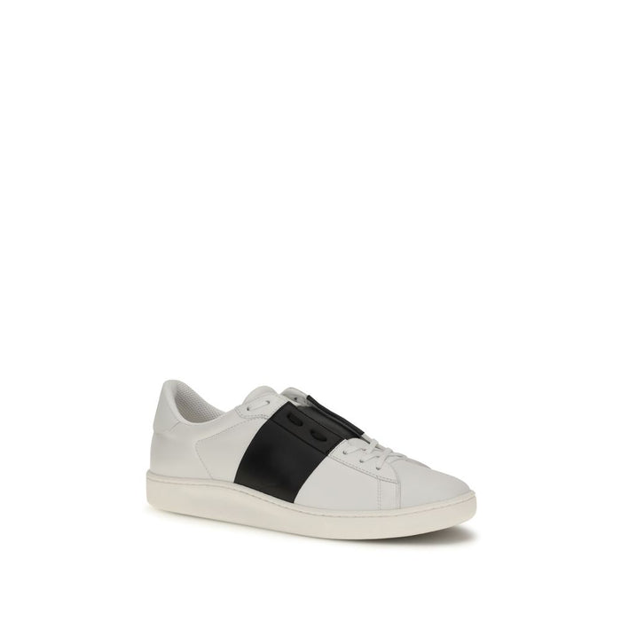 Valentino Garavani Upper 100% Calf Leather Bos Taurus sneaker in white — view 2