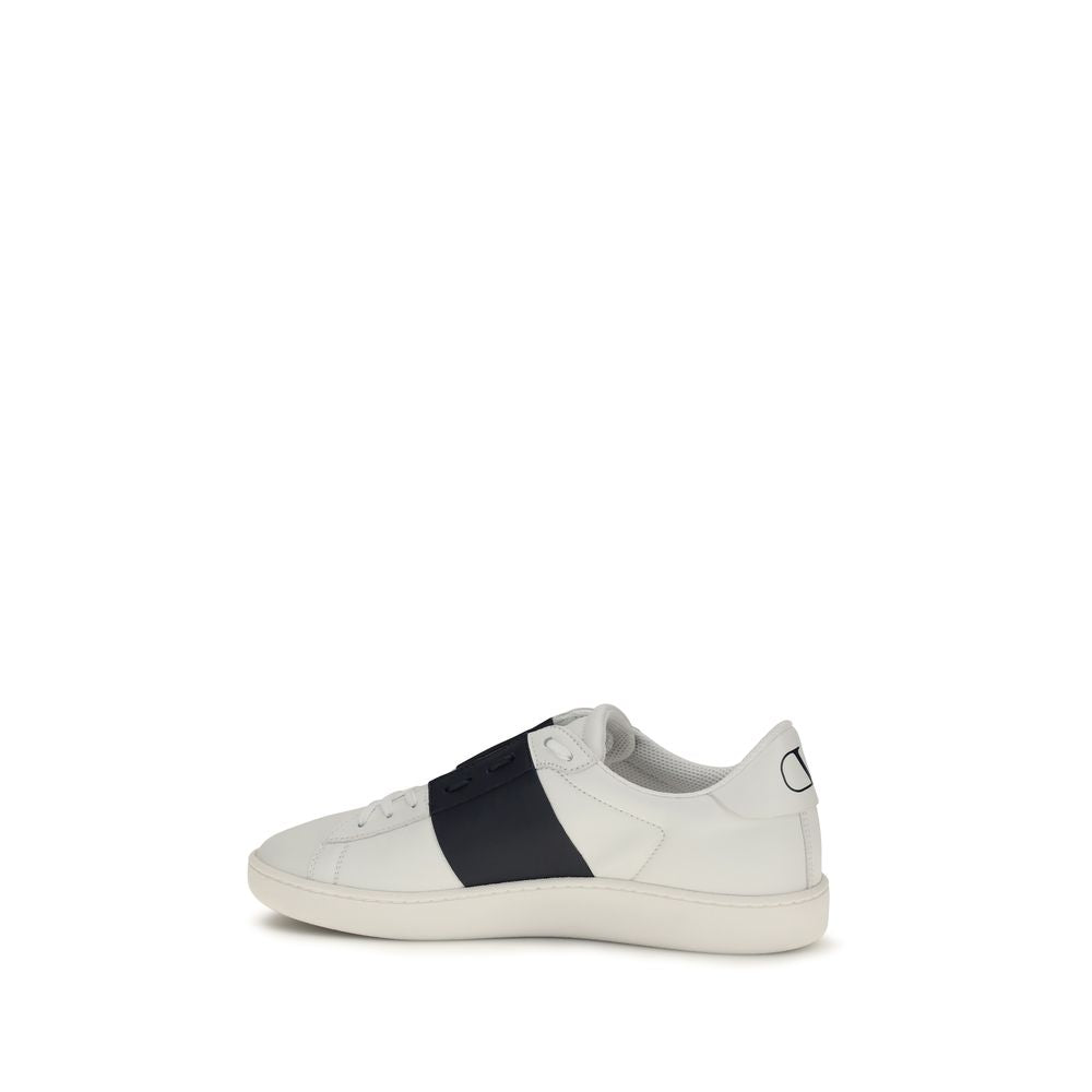 Valentino Garavani Upper 100% Calf Leather Bos Taurus; Sole 100% Rubber sneaker in white — view 3