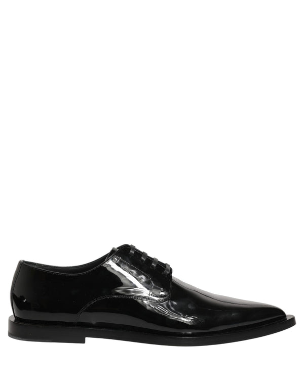 Dolce & Gabbana 100% Calf Leather derby shoe in black