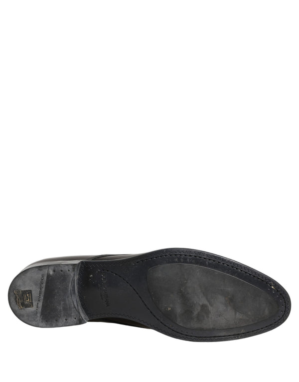 Dolce & Gabbana 100% Calf Leather (upper); 100% Goat (lining); Leather (sole) derby in black