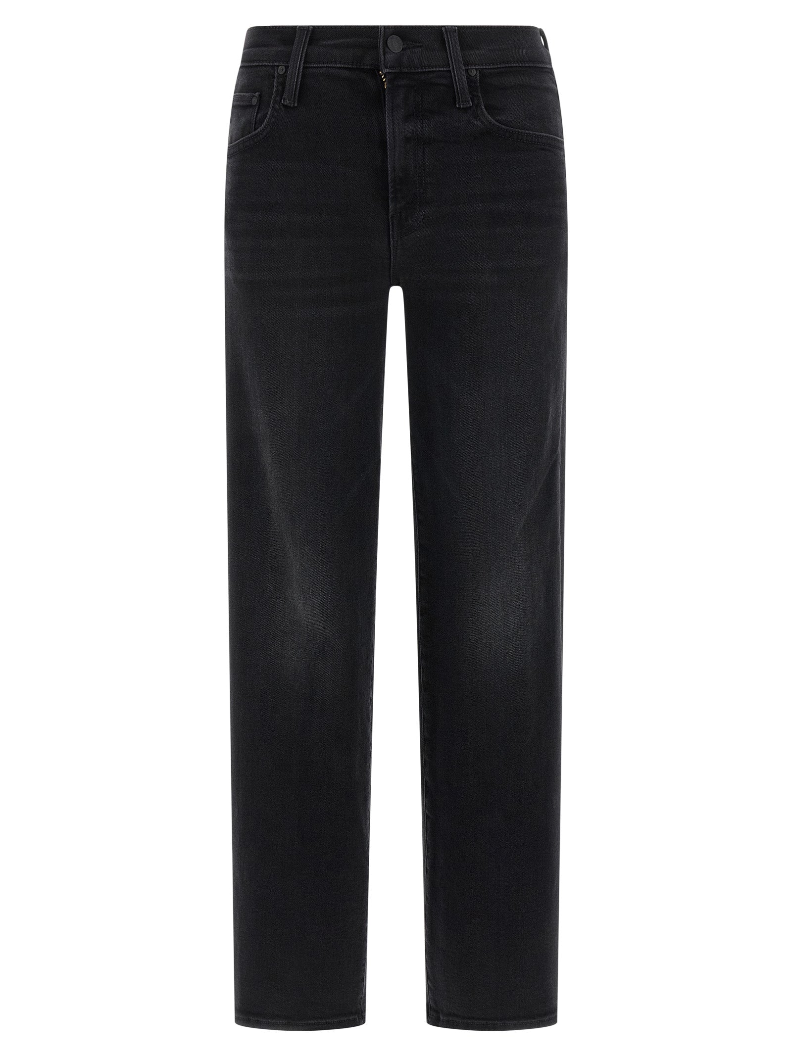 The Mid Rise Rambler Zip Flood jeans Black