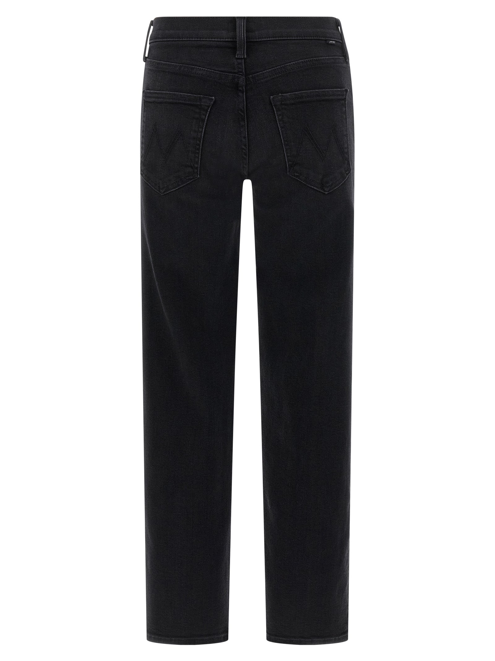 The Mid Rise Rambler Zip Flood jeans Black