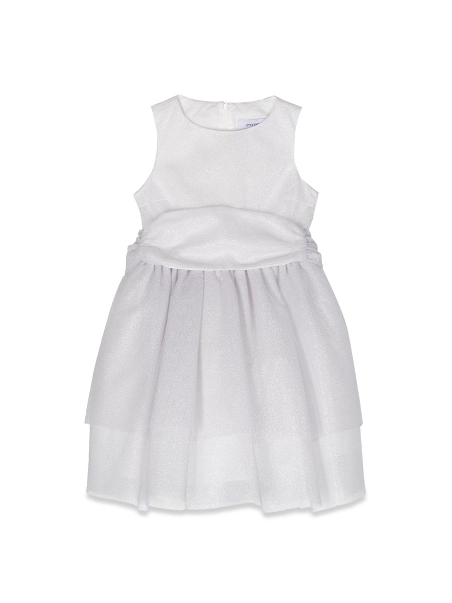 Woven Dress Silver Polyester