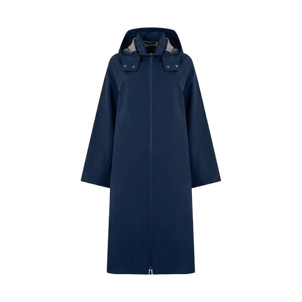 Herno 100% Polyester raincoat in navy