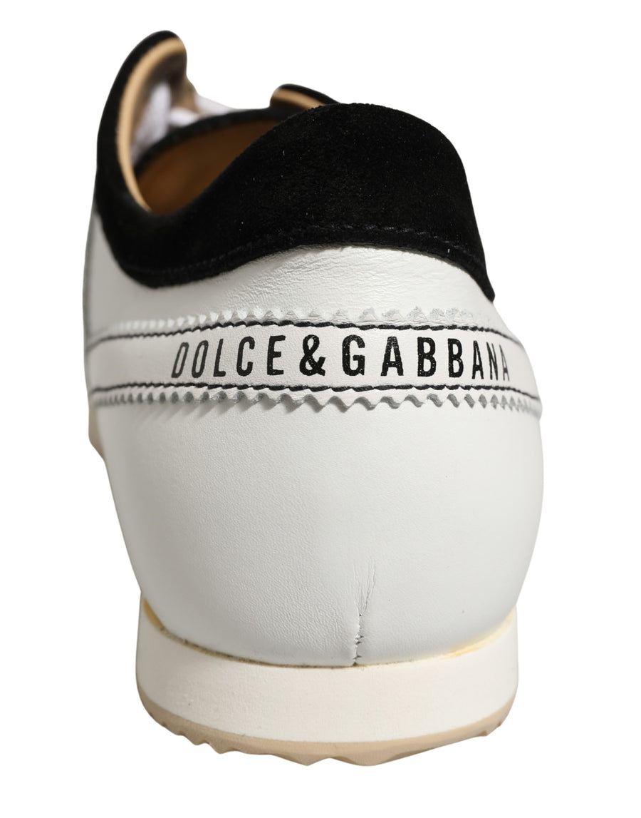Dolce & Gabbana Leather sneaker in white