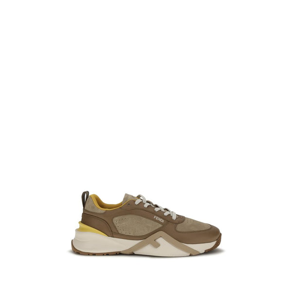 Fendi 100% Calf Leather Bos Taurus sneaker in multicolor