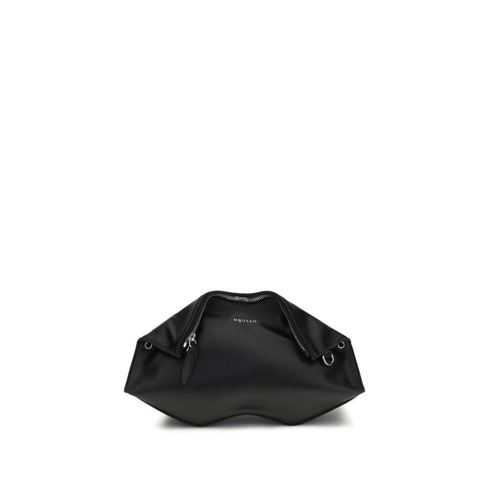 Black Calf Leather Bos Taurus Clutch Bag