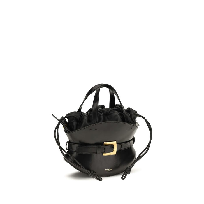 Black Calf Leather Bos Taurus Shoulder Bag