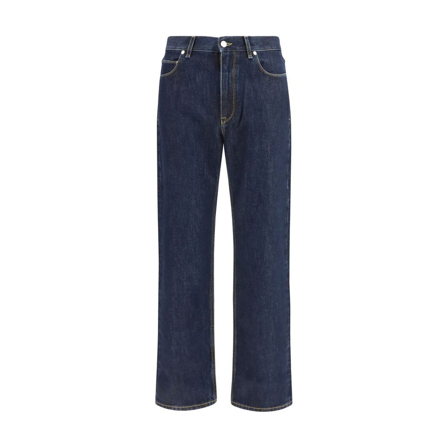 Fendi 100% Cotton jeans in navy