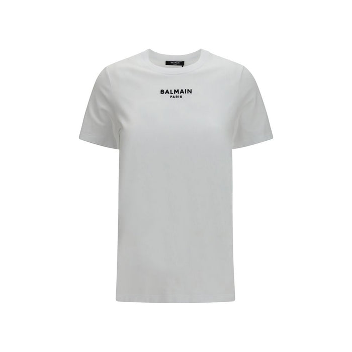 Balmain 100% Cotton t-shirt in white