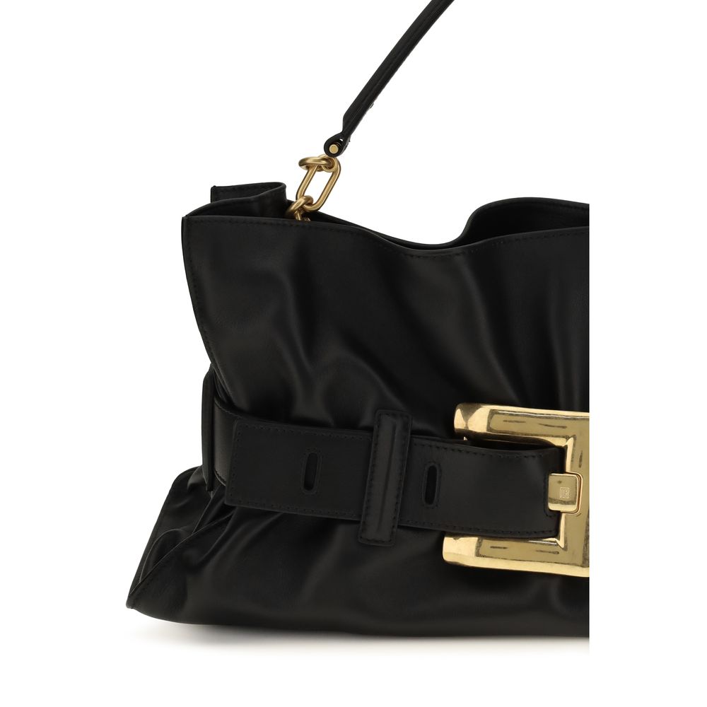 Black Calf Leather Bos Taurus Handbag Bag